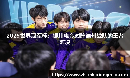 2025世界冠军杯：银川电竞对阵德州战队的王者对决